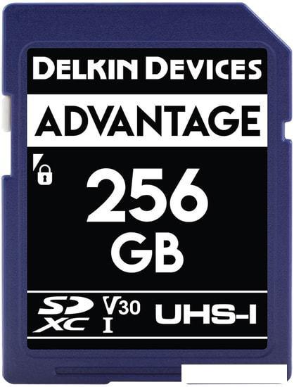Карта памяти Delkin Devices SDXC Advantage UHS-I 256GB - фото 1 - id-p226206258