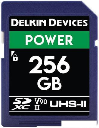 Карта памяти Delkin Devices SDXC Power UHS-II 256GB, фото 2