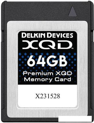 Карта памяти Delkin Devices Premium XQD 64GB, фото 2