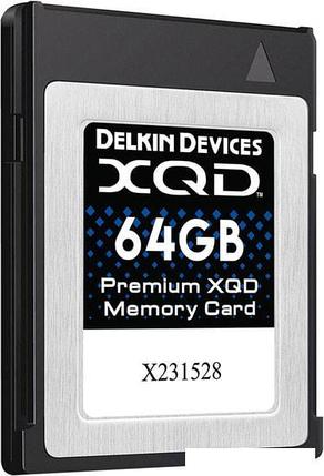 Карта памяти Delkin Devices Premium XQD 64GB, фото 2