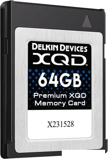 Карта памяти Delkin Devices Premium XQD 64GB - фото 2 - id-p226206296