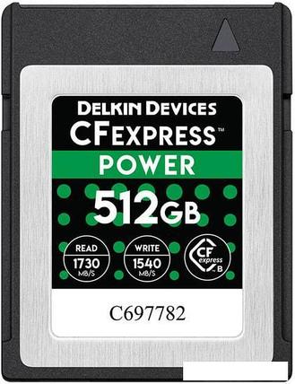 Карта памяти Delkin Devices Power CFexpress DCFX1-512 512GB, фото 2