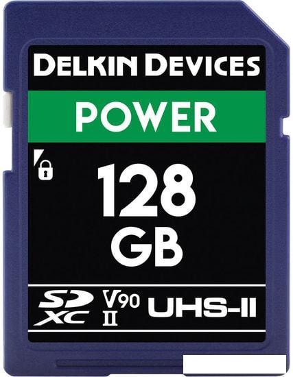 Карта памяти Delkin Devices SDXC Power UHS-II 128GB - фото 1 - id-p226206375