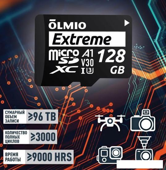 Карта памяти Olmio microSDXC 256GB Extreme UHS-I (U3) - фото 4 - id-p226143123