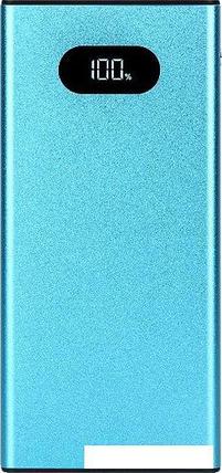 Внешний аккумулятор TFN Blaze LCD PD 22.5W 10000mAh (голубой), фото 2