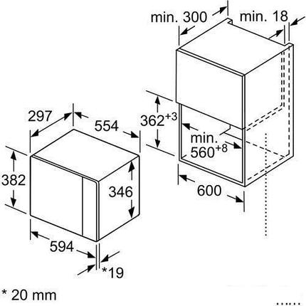 Микроволновая печь Bosch BFL524MB0, фото 2