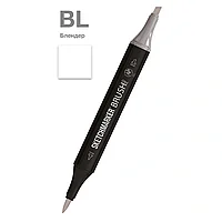 Маркер перманентный двусторонний "Sketchmarker Brush", BL блендер