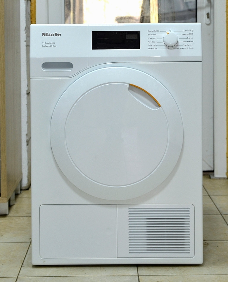 Новая сушильная машина автомат с тепловым насосом MIELE TEC575WP Германия гарантия 12 месяцев 307H - фото 1 - id-p226399096