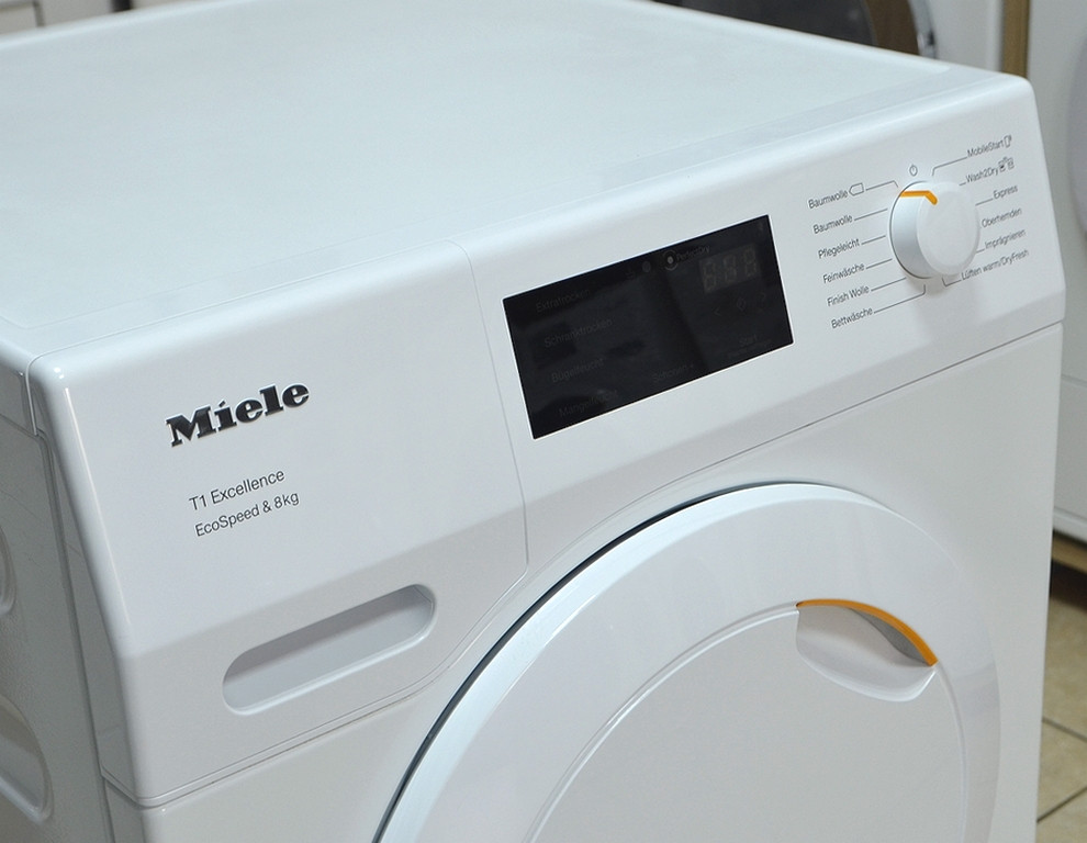 Новая сушильная машина автомат с тепловым насосом MIELE TEC575WP Германия гарантия 12 месяцев 307H - фото 9 - id-p226399096