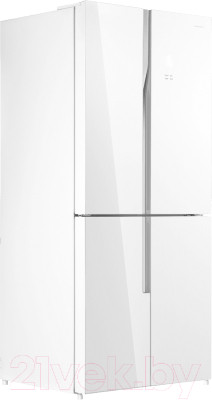 Холодильник с морозильником Maunfeld MFF 182NFWE - фото 2 - id-p226394317