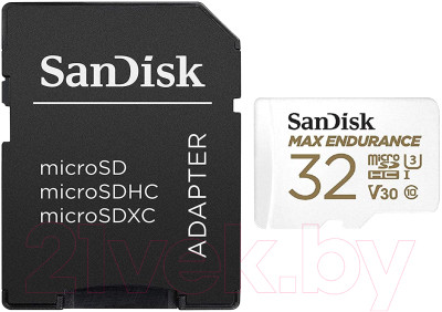 Карта памяти SanDisk microSDHC UHS-3 32GB (SDSQQVR-032G-GN6IA) - фото 1 - id-p226395076