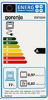 GORENJE BO6735E05X Духовой шкаф Электрический, нержавеющая сталь/черный