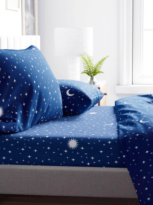 Комплект постельного белья Samsara Night Stars 150-17 - фото 2 - id-p226394171