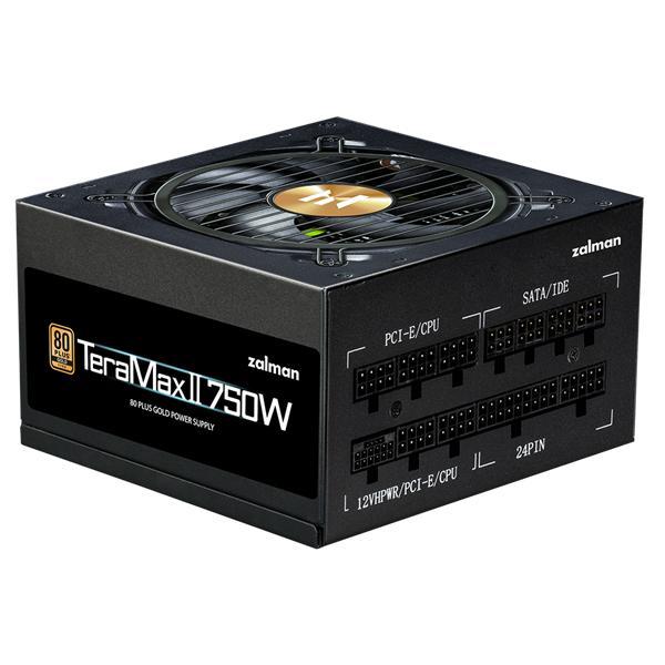 Блок питания Zalman ZM750-TMX2, 750W, ATX12V v2.52, APFC, 12cm Fan, 80+ Gold Gen5, Full Modular, Retail - фото 1 - id-p226397216