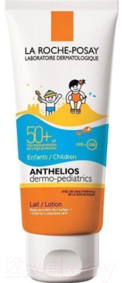 Молочко солнцезащитное La Roche-Posay Anthelios SPF 50+ дермокидс - фото 1 - id-p226396537