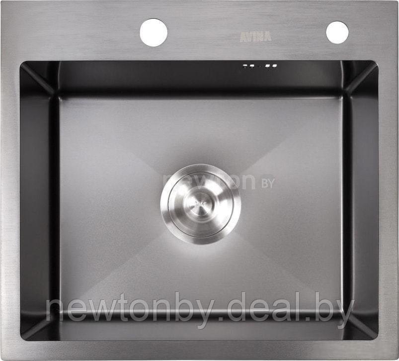 Кухонная мойка Avina HM5045 PVD (графит) - фото 1 - id-p226399589