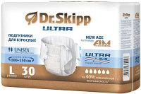 Подгузники для взрослых Dr.Skipp Ultra L