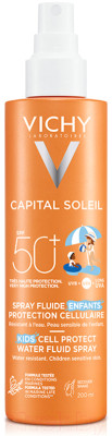 Спрей солнцезащитный Vichy Capital Soleil Для детей легкий водостойкий SPF50+ - фото 1 - id-p226398288