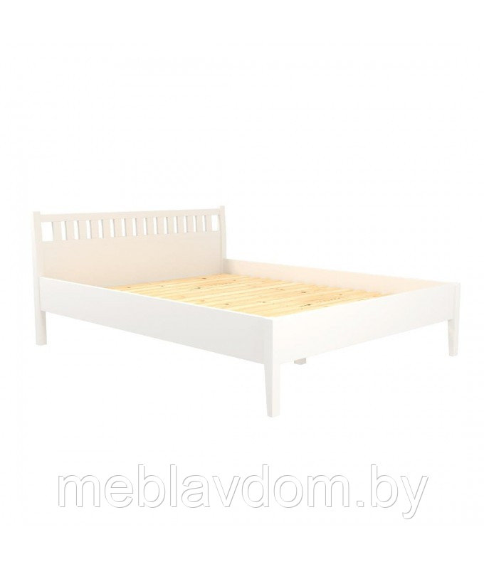 Кровать двуспальная "Луиза 2" (1200х2000мм) Ф-140.02 цвет белый - фото 2 - id-p226400684