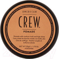 Помада для укладки волос American Crew Pomade Средней фиксации и высоким уровнем блеска