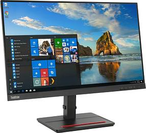 МОНИТОР 23.8" Lenovo ThinkVision S24e-20 Black (VA, 1920x1080, 4 ms, 178°/178°, 250 cd/m, 3M:1, VGA+HDMI)