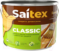 Защитно-декоративный состав Saitex Classic Орегон