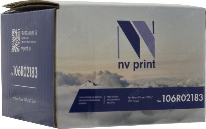 Картридж NV-Print аналог 106R02183 для Xerox Phaser 3010/3040 - фото 1 - id-p226399548