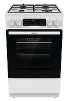 Плита Комбинированная Gorenje GK5C60WJ белый (без крышки) реш.сталь