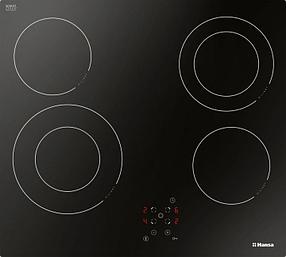 Электрическа варочная панель HANSA, BHC66506 Стеклокерамика, черная