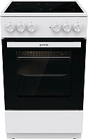 Плита Электрическая Gorenje GEC5A12WG-B белый стеклокерамика (без крышки)