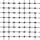 Сетка от кротов полимерная ячейка 15*15 черная ,вес 45гр/м2, высота 2 м, рулон 50 м, фото 7