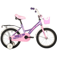 Детский велосипед Foxx BRIEF 16 2021 (фиолетовый) - фото 1 - id-p224141493