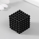 Антистресс магнит "Неокуб" 216 шариков d=0,5 см (черный), фото 3
