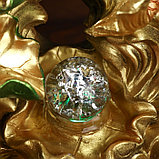 Фонтан настольный от сети, подсветка "Золотые карпы" 31х29,5х20 см, фото 5