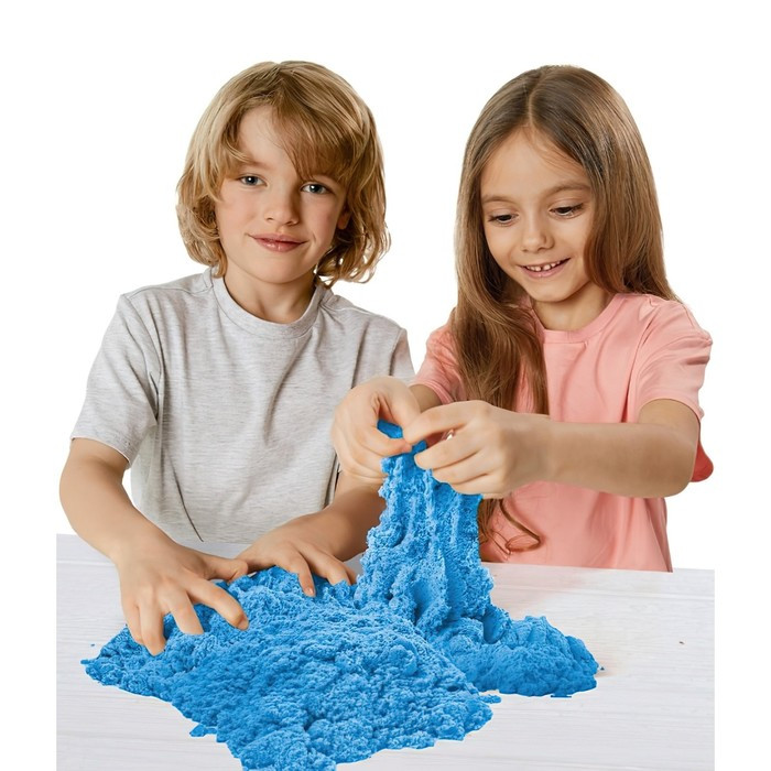 Космический песок, 1 кг, синий - фото 3 - id-p226406912