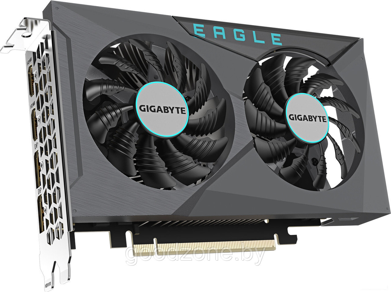 Видеокарта Gigabyte GeForce RTX 3050 Eagle OC 6GB GV-N3050EAGLE OC-6GD - фото 1 - id-p226407367