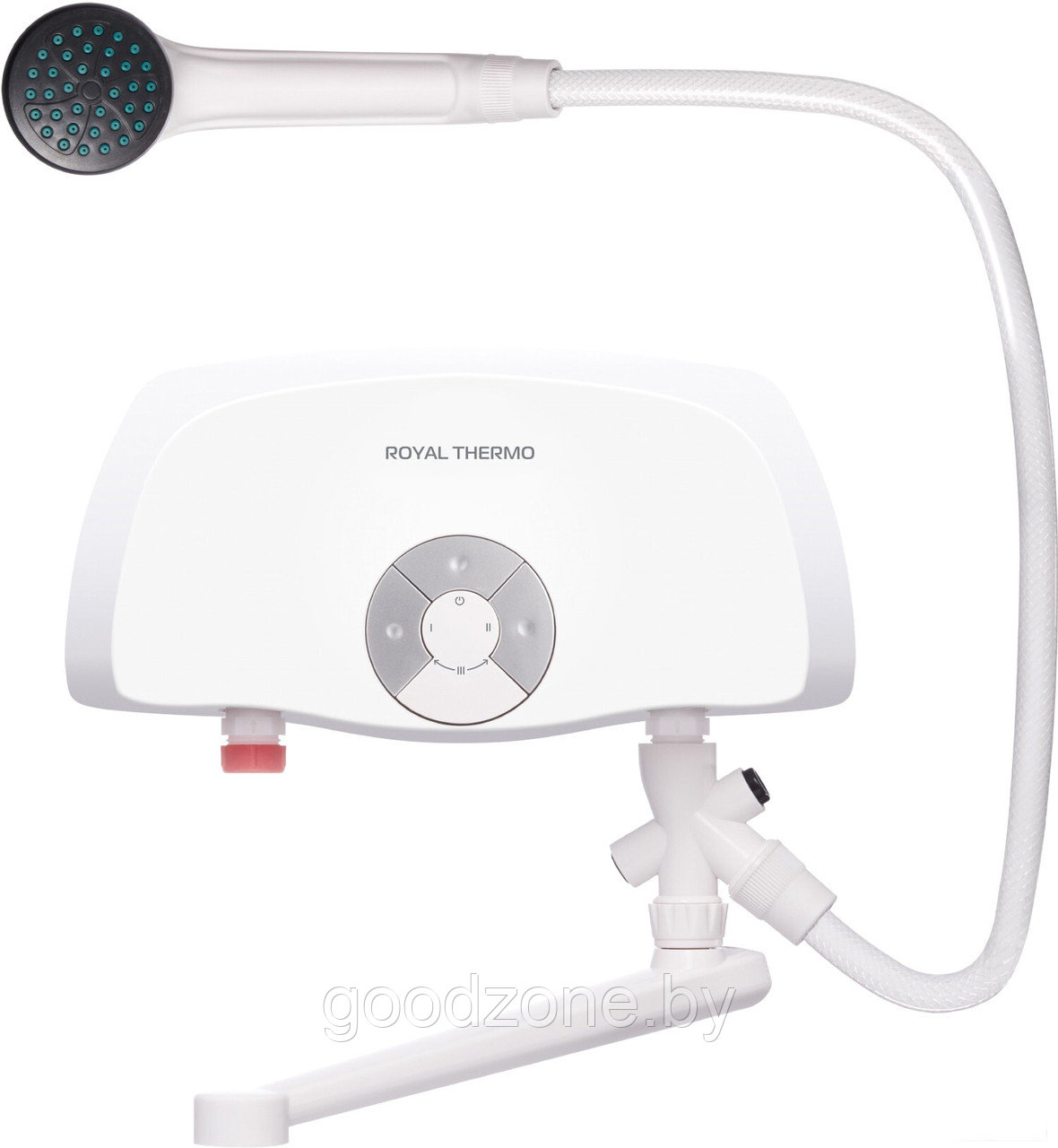 Проточный электрический водонагреватель кран+душ Royal Thermo Smartfix TS 5.5 кВт (кран+душ) - фото 1 - id-p226407275