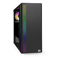 Корпус Miditower ExeGate Mistery Z4 Grey (ATX, без БП, 2*USB+1*USB3.0, HD аудио, серый, вент. 12 см с RGB