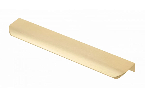 Ручка торцевая GTV HEXA 192/225 мм светлое золото браш