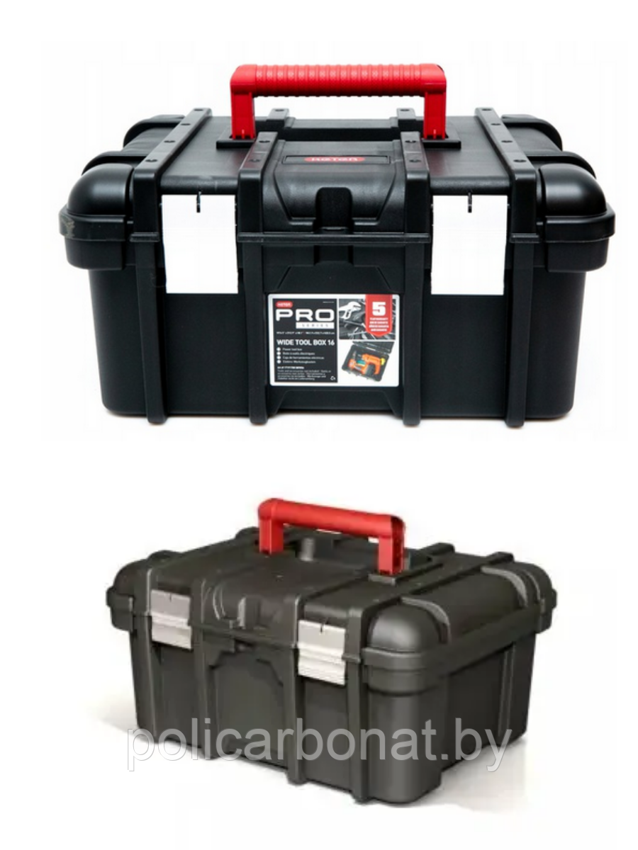 Ящик для инструментов Keter Power Tool Box 16", черный - фото 2 - id-p107895833