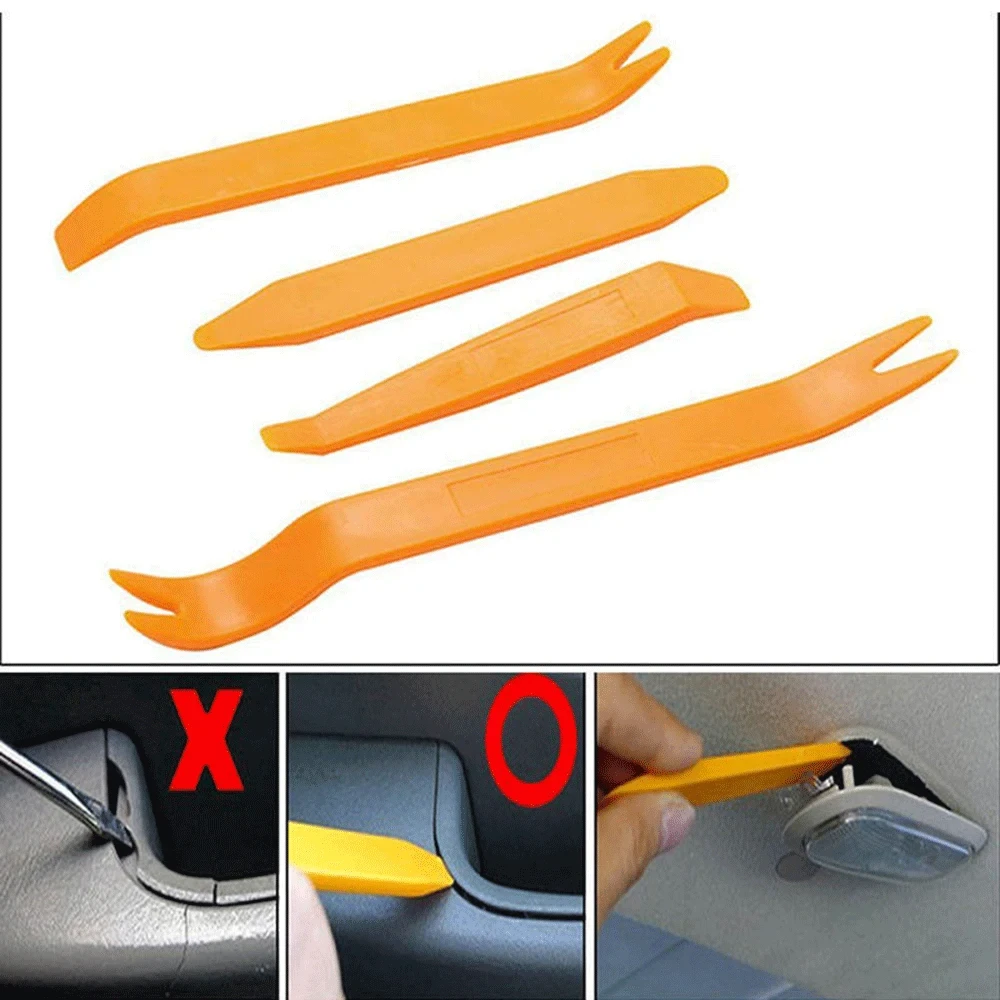 Лопатки для разборки внутренней обшивки автомобиля - инструмент для съемки пластиковых элементов авто, двери, - фото 4 - id-p225060728