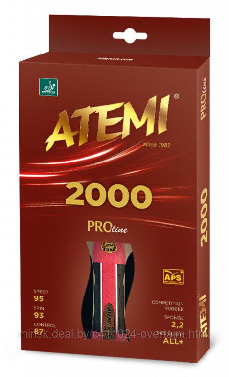 Ракетка NEW Atemi 2000 PRO, an - фото 1 - id-p226408045