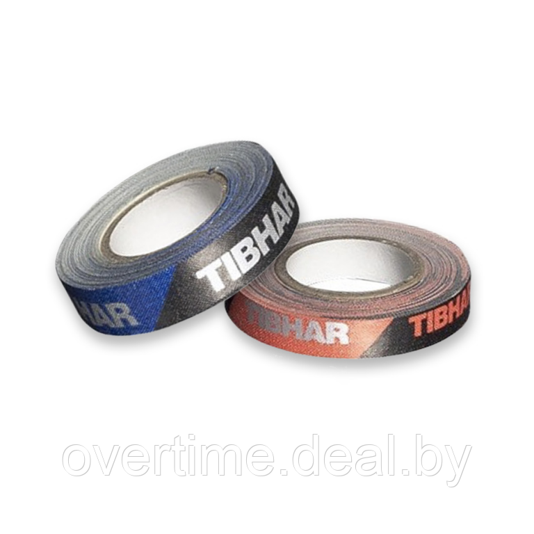 Торцевая лента для ракетки н/т Tibhar 12мм/5м (blue/black) арт. 11159