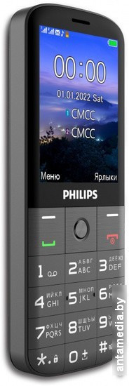 Кнопочный телефон Philips Xenium E227 (темно-серый) - фото 3 - id-p226408509