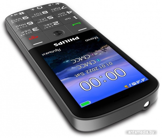 Кнопочный телефон Philips Xenium E227 (темно-серый) - фото 5 - id-p226408509