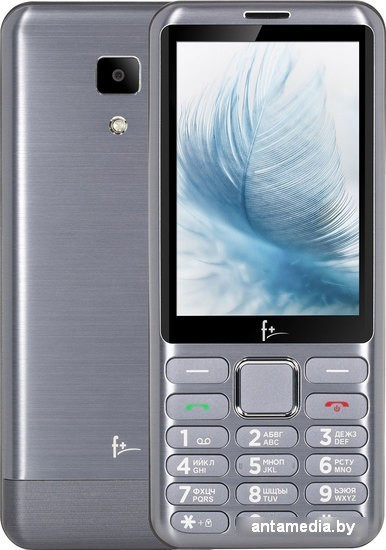 Мобильный телефон F+ S350 (светло-серый) - фото 1 - id-p226408523