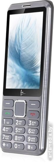 Мобильный телефон F+ S350 (светло-серый) - фото 2 - id-p226408523