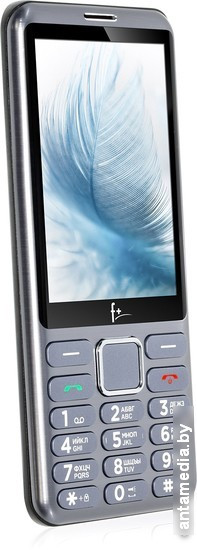 Мобильный телефон F+ S350 (светло-серый) - фото 3 - id-p226408523