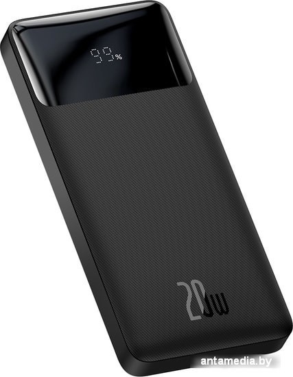 Портативное зарядное устройство Baseus Bipow Digital Display PPDML-L01 10000mAh (черный) - фото 2 - id-p226408633