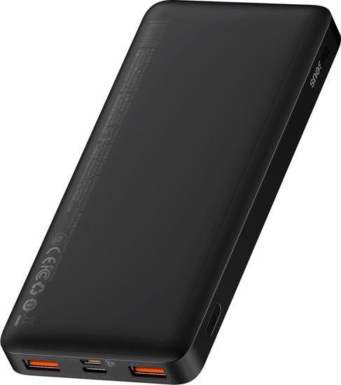 Портативное зарядное устройство Baseus Bipow Digital Display PPDML-L01 10000mAh (черный) - фото 3 - id-p226408633